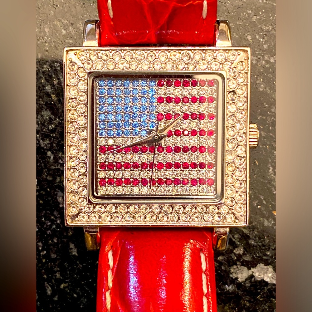US flag watch